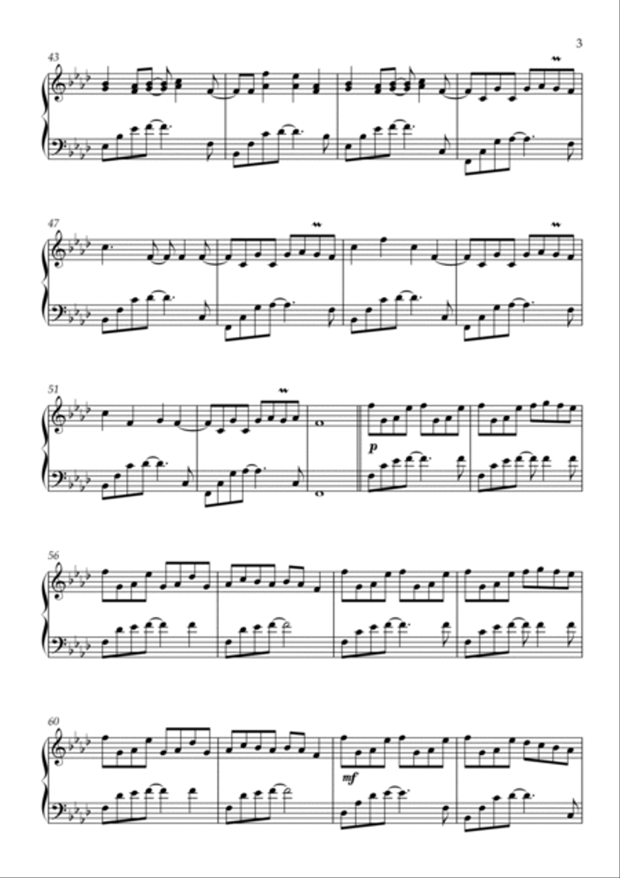 Eloquence Eloquence Piano Solo scores gallery preview page 3