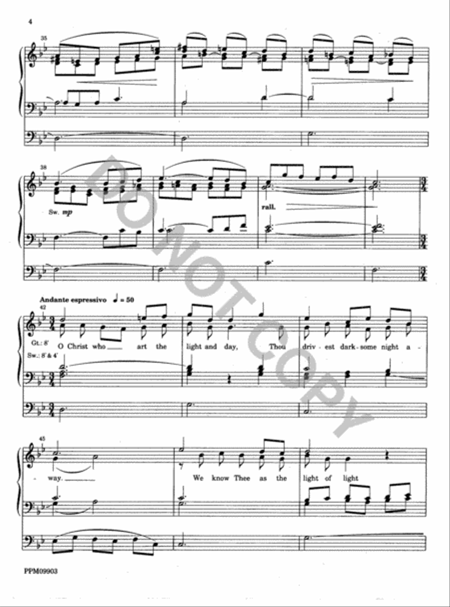 Compline Compline Organ scores gallery preview page 5