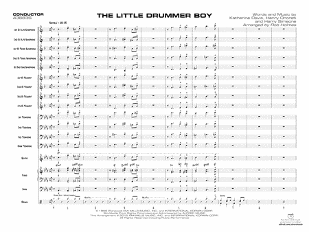 The Little Drummer Boy: Score