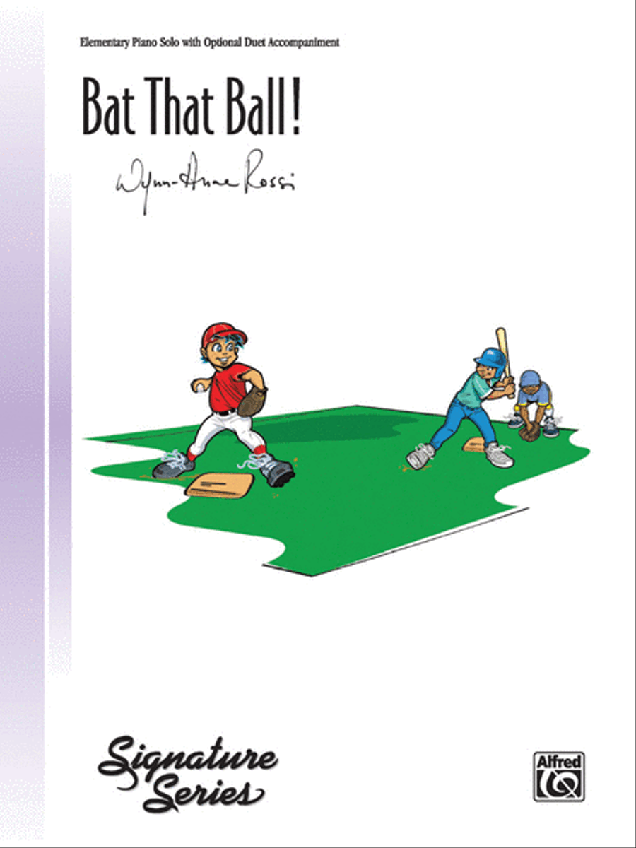 Bat That Ball! Easy Piano scores gallery preview page 1