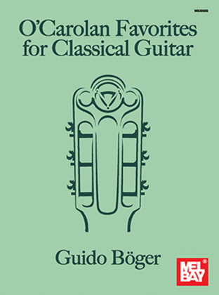 Book cover for O'Carolan Favorites for Classical Guitar