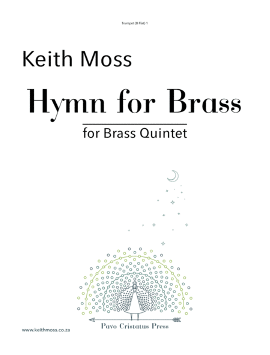 Brass Quintet Nº.1 - Hymn for Brass Brass Quintet scores gallery preview page 1