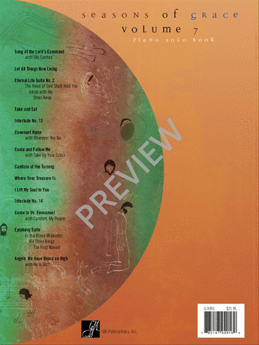 Seasons of Grace - Volume 7 Piano Solo scores gallery preview page 57