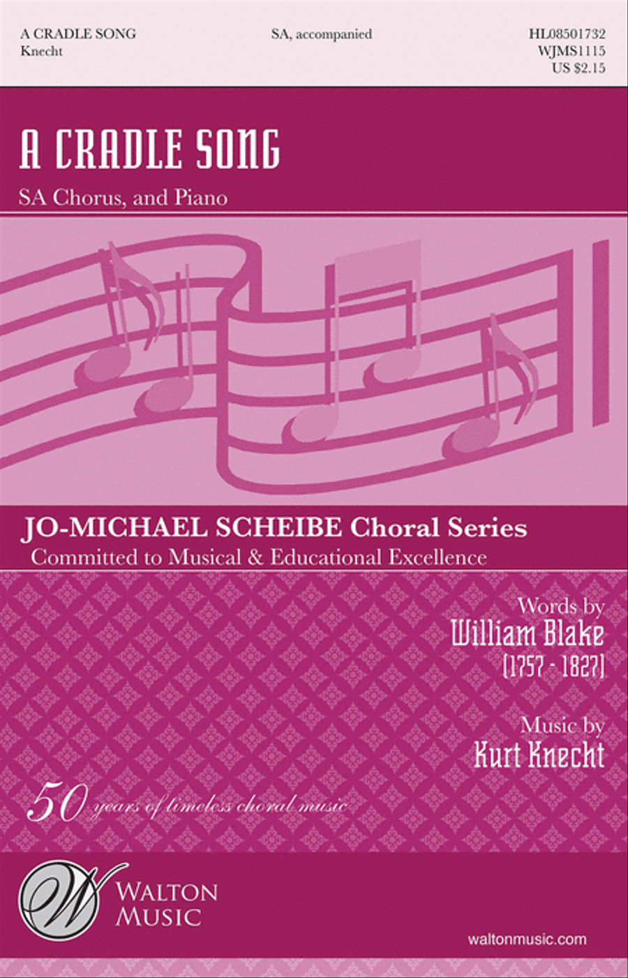 A Cradle Song SA scores gallery preview page 1