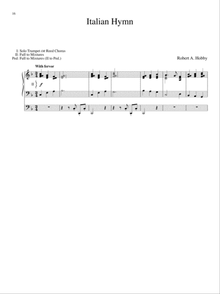 Twenty Hymn Introductions for Organ Organ Solo scores gallery preview page 7