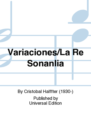 Variaciones/La Re Sonanlia