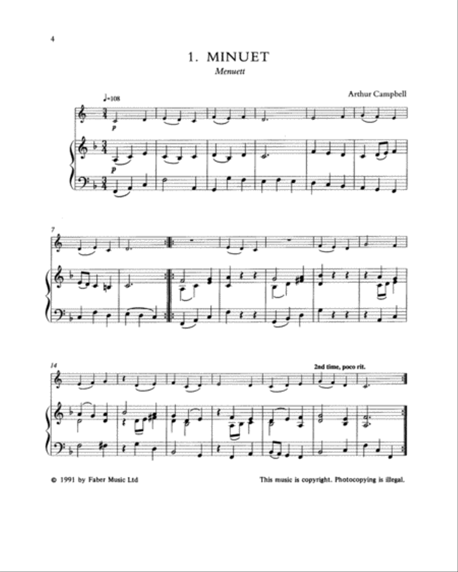 Horn Solos, Book 1 Horn Solos, Book 1 Piano Accompaniment scores gallery preview page 2