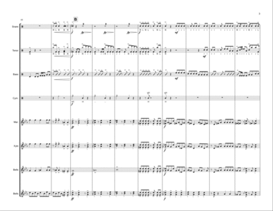Translucent Marching Band scores gallery preview page 3
