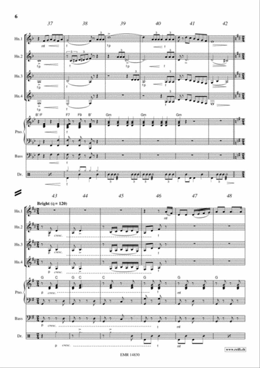 Yankee Doodle Horn scores gallery preview page 6