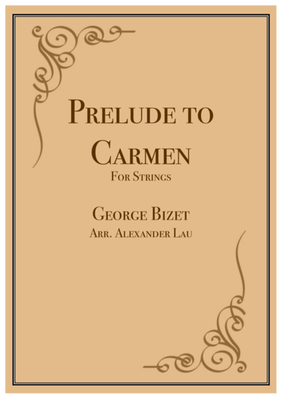 Prelude to Carmen String Quintet scores gallery preview page 1