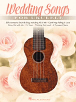 Book cover for Wedding Songs for Ukulele