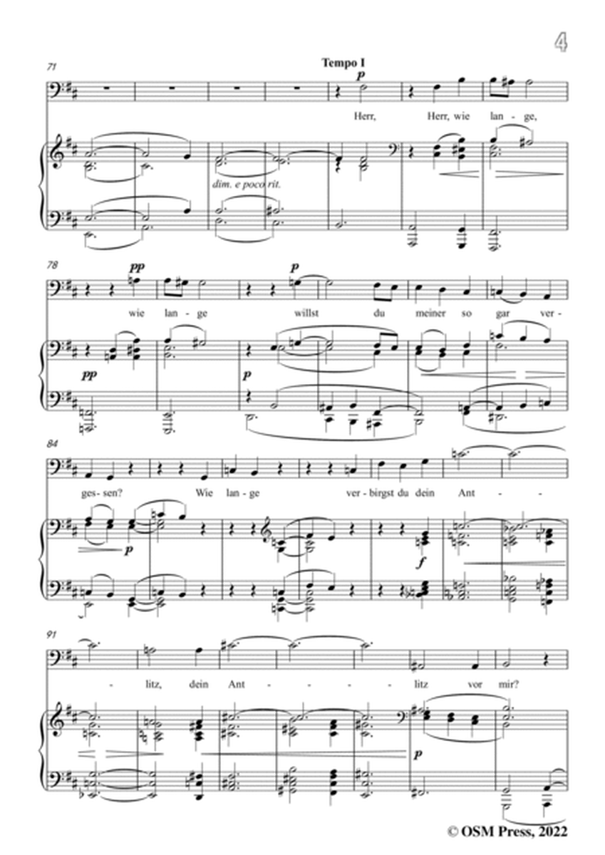 Jenner-Der 13,Psalm,in D Major,Op.9 No.1
