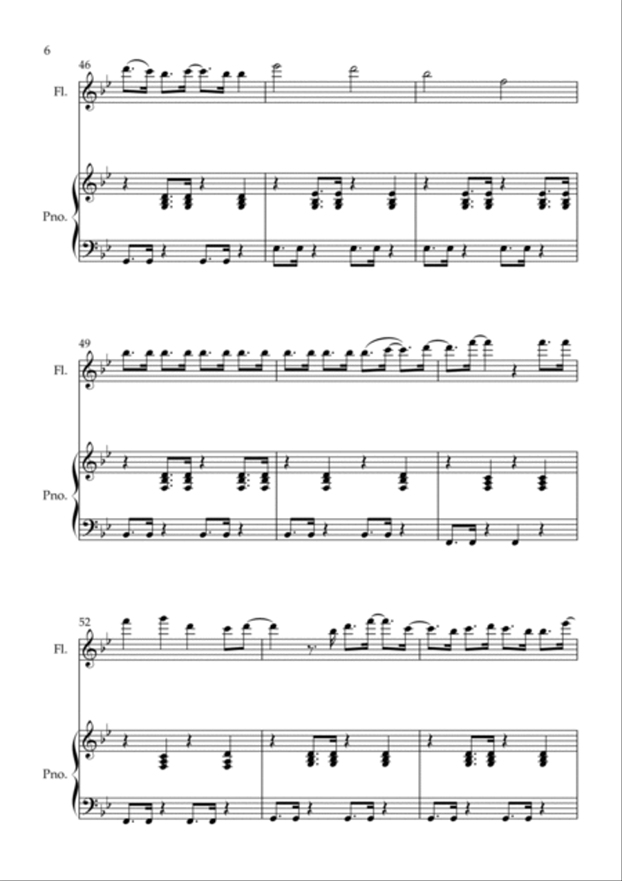 I'm Yours I'm Yours Flute Solo scores gallery preview page 6
