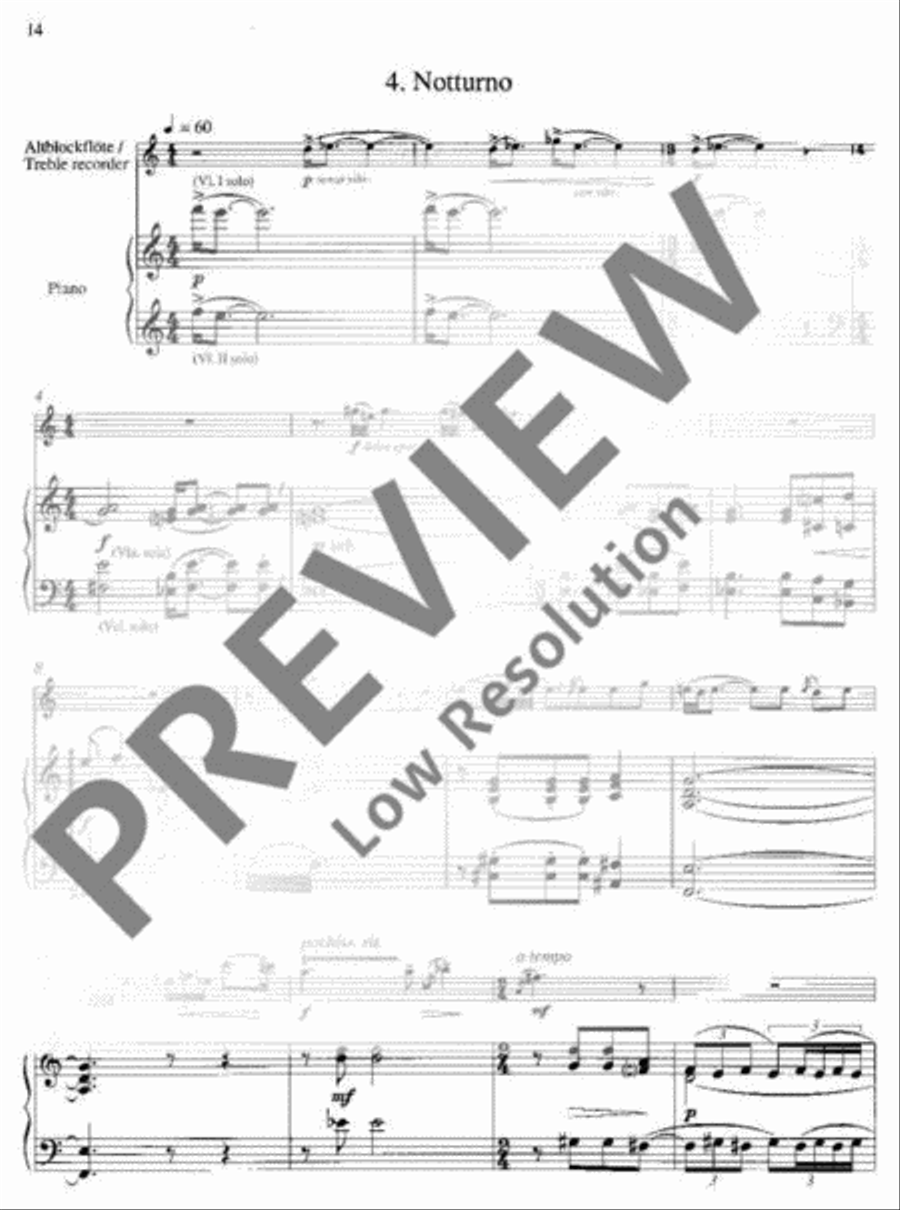 Concerto Concerto Recorder scores gallery preview page 15