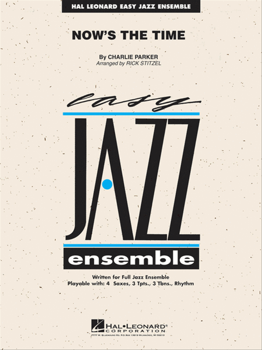 Now's the Time Now's the Time Jazz Ensemble scores gallery preview page 1