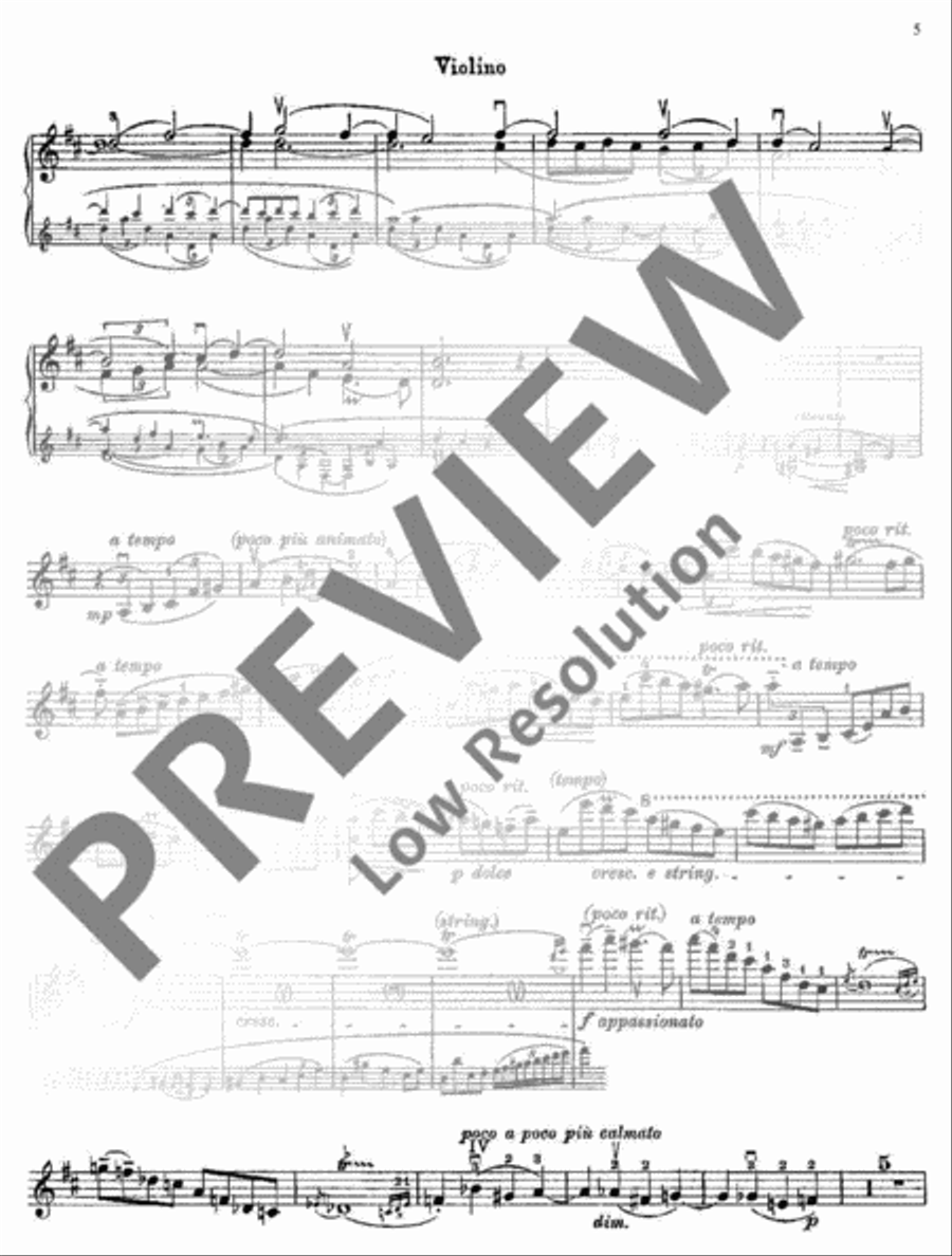 Two Pieces Violin Solo scores gallery preview page 17