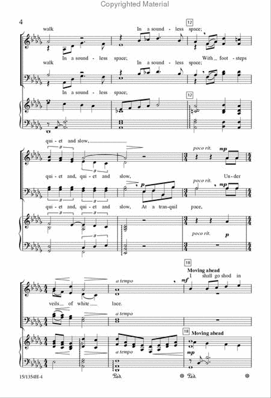 Velvet Shoes Velvet Shoes 4-Part scores gallery preview page 3