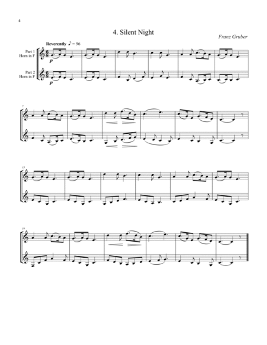 Christmas Duets Brass Duet scores gallery preview page 5