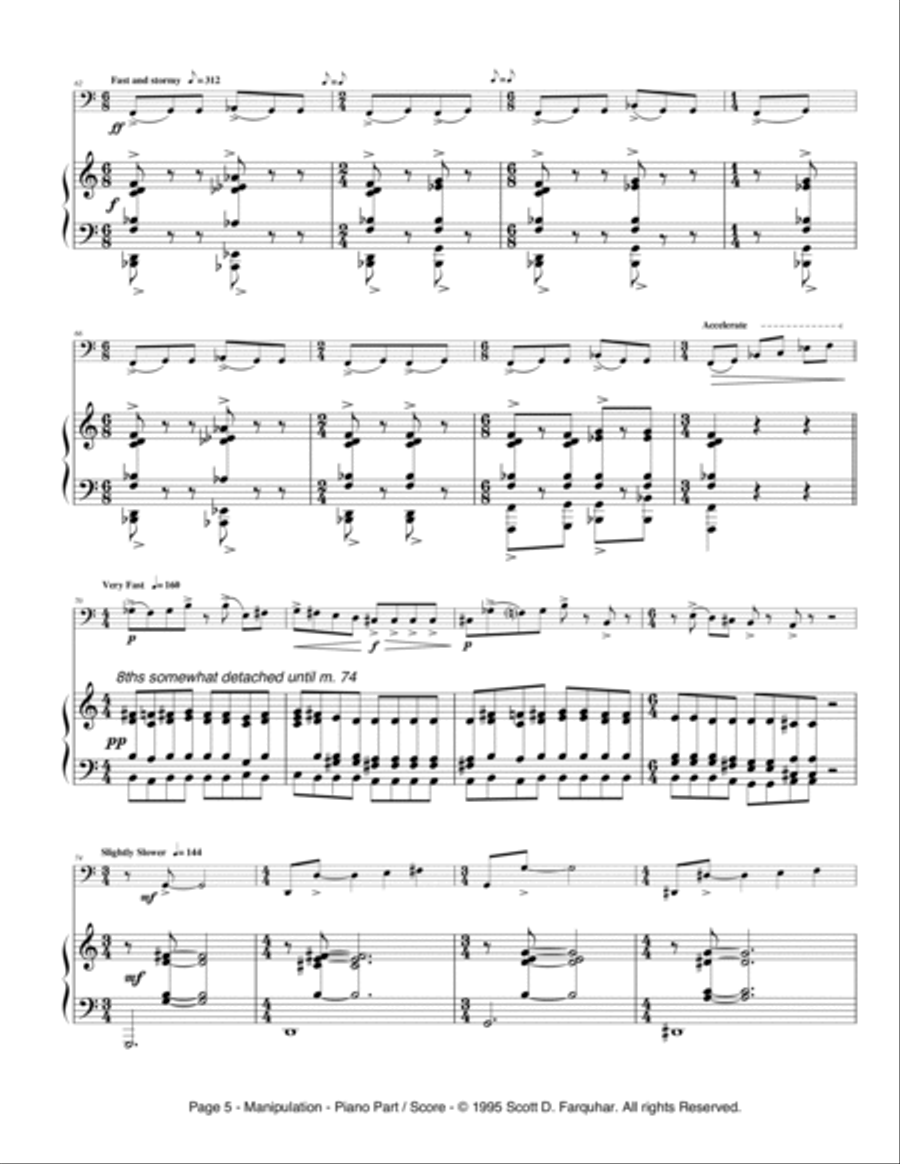 Manipulation Piano scores gallery preview page 5
