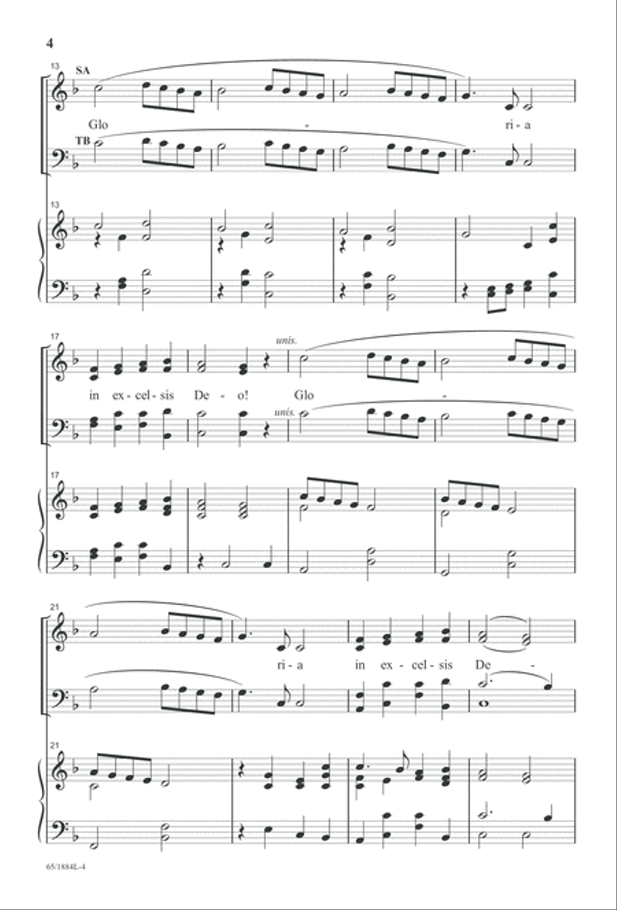 Let Us Adore Him Let Us Adore Him 4-Part scores gallery preview page 6