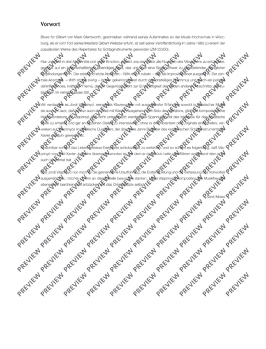 Blues for Gilbert Piano Accompaniment scores gallery preview page 4