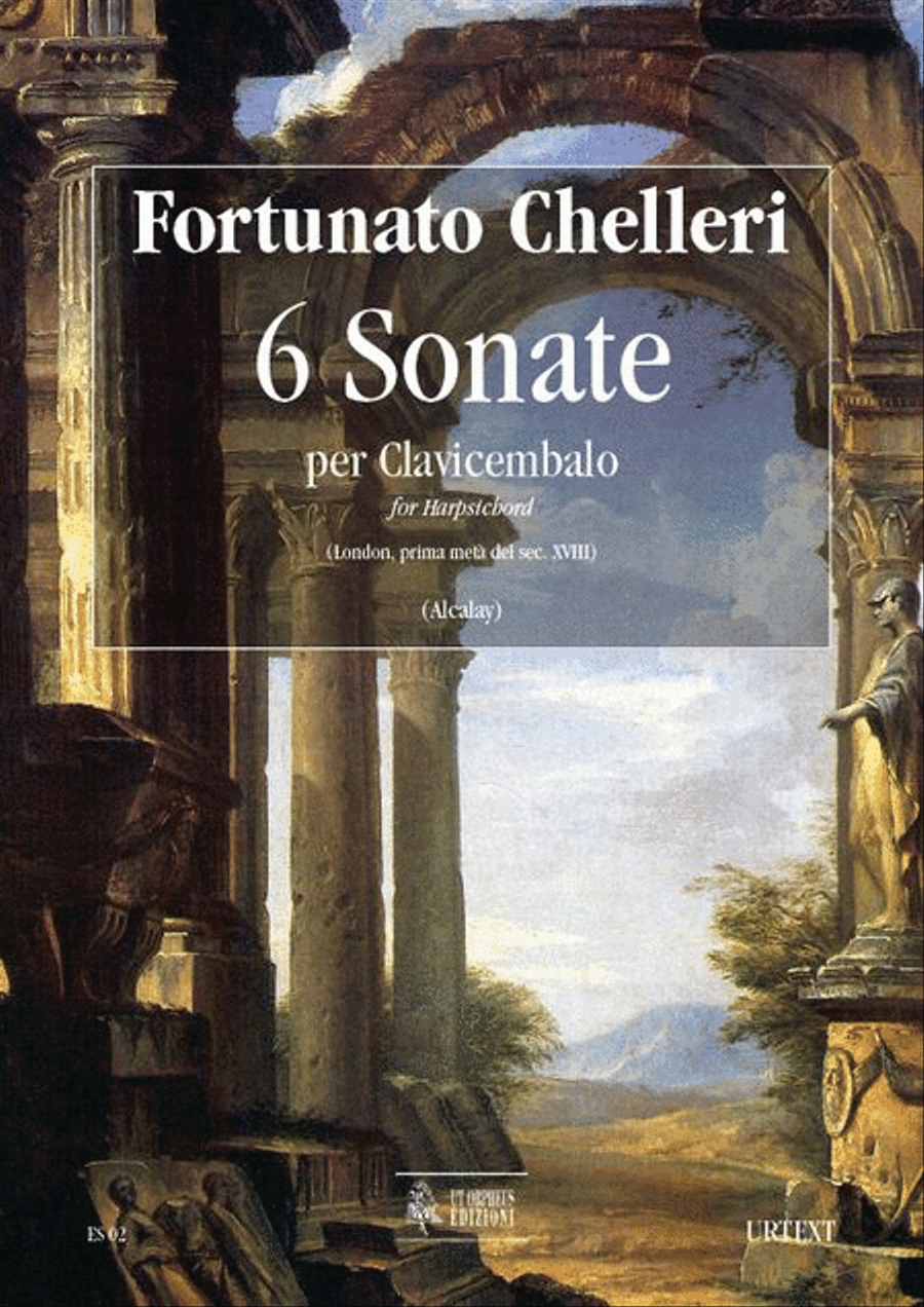 6 Sonatas (London, early 18th century) for Harpsichord Harpsichord scores gallery preview page 1