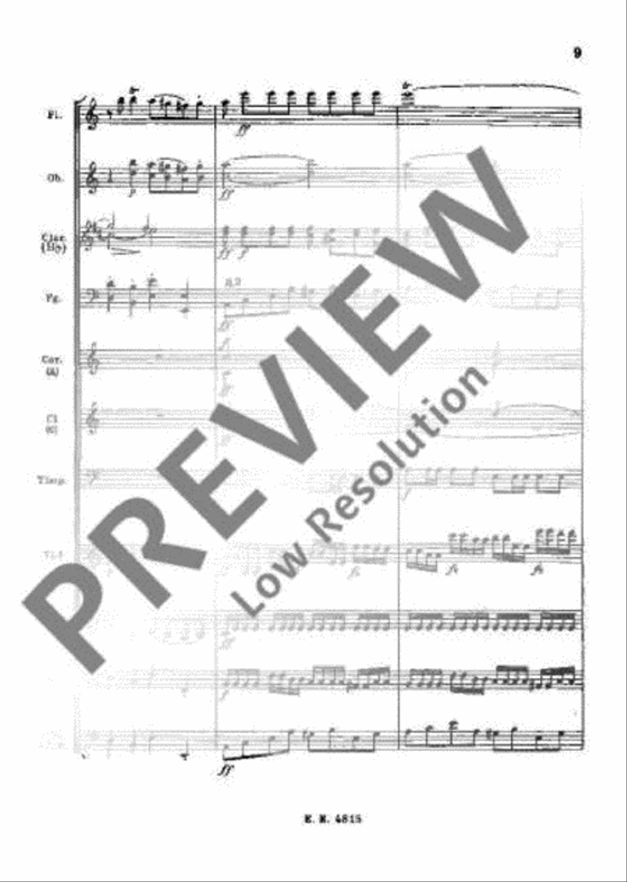 Concerto No. 22 A minor Orchestra scores gallery preview page 16