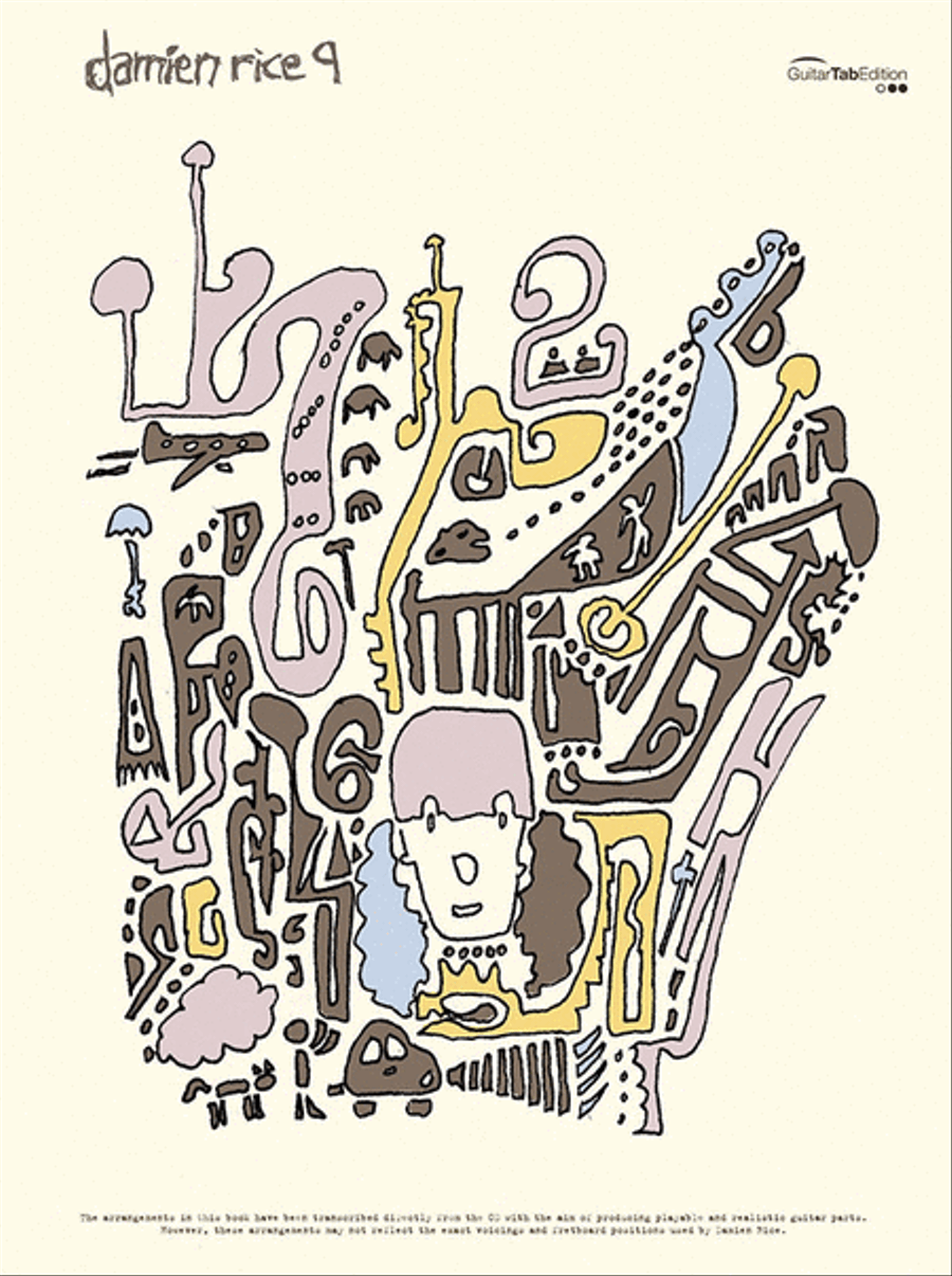 Damien Rice 9 (Guitar Tab Folio) Acoustic Guitar scores gallery preview page 1