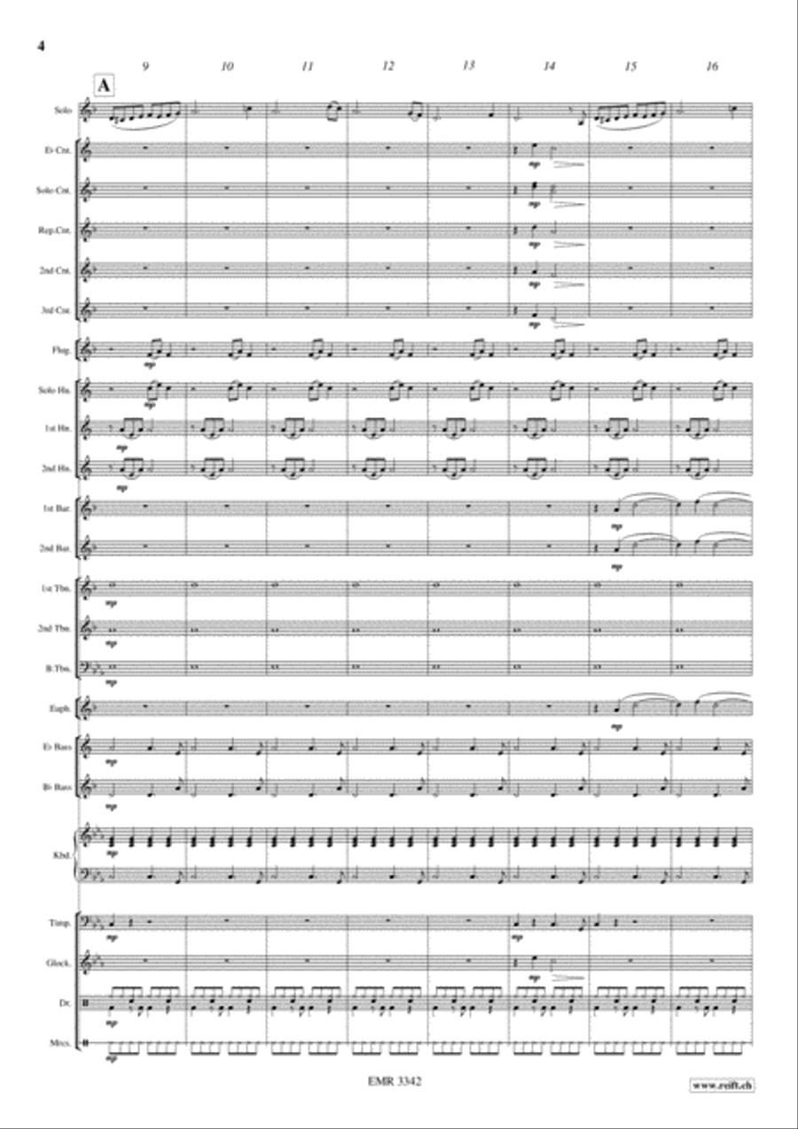El Condor Pasa Brass Band scores gallery preview page 5