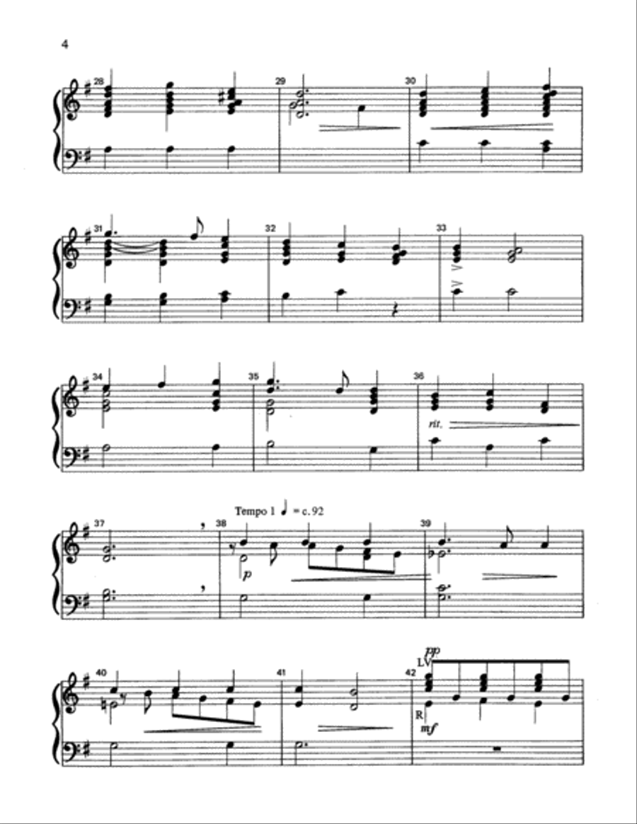 Great Is Thy Faithfulness 2-Octaves scores gallery preview page 4