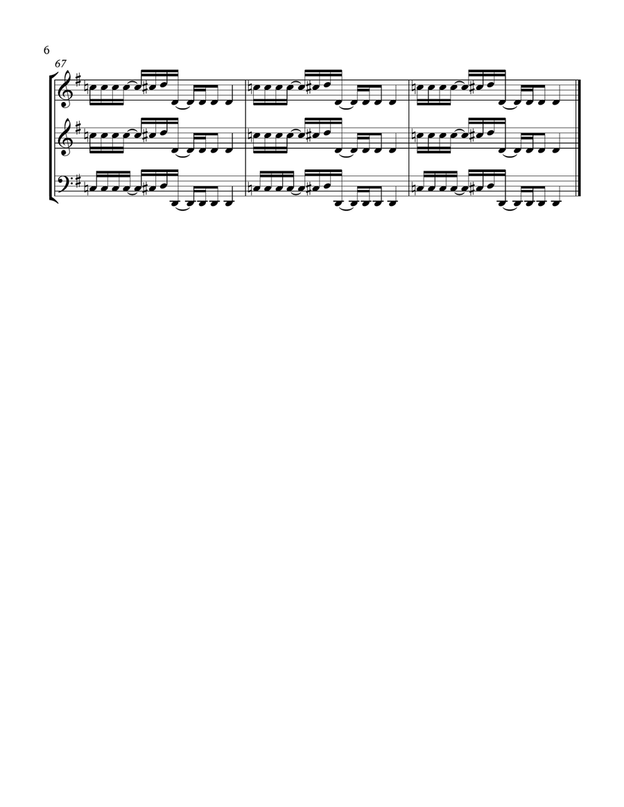 Even Flow String Trio scores gallery preview page 6