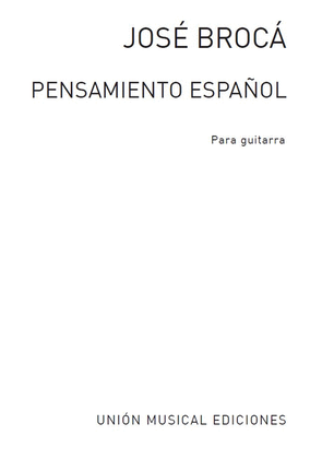 Book cover for Pensamiento Espanol