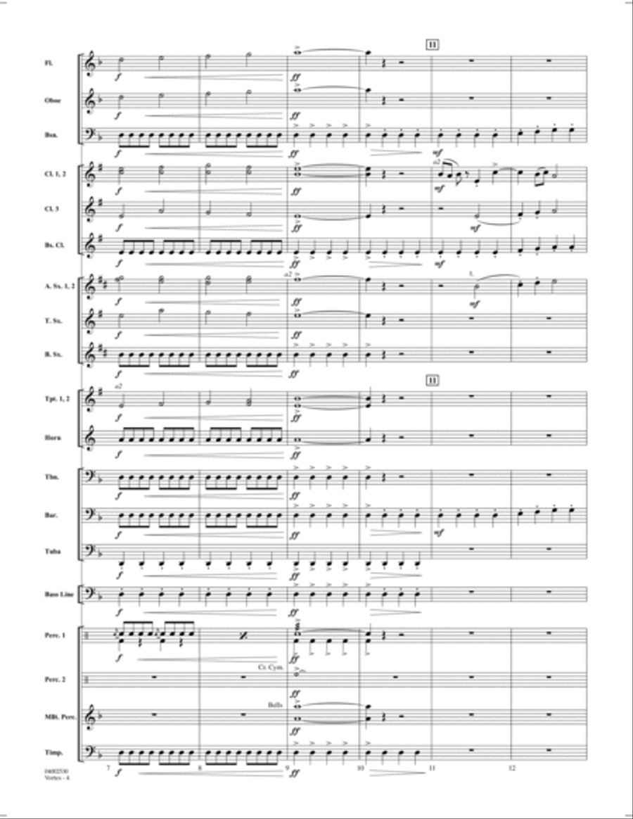 Vortex - Full Score Vortex - Full Score Score scores gallery preview page 4