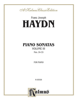 Sonatas, Volume 3
