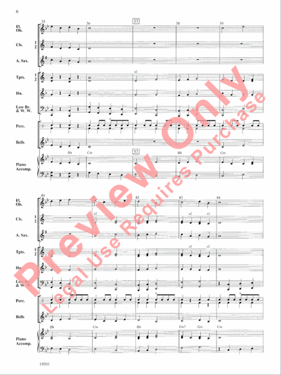 Cardiff Castle Cardiff Castle Concert Band scores gallery preview page 7