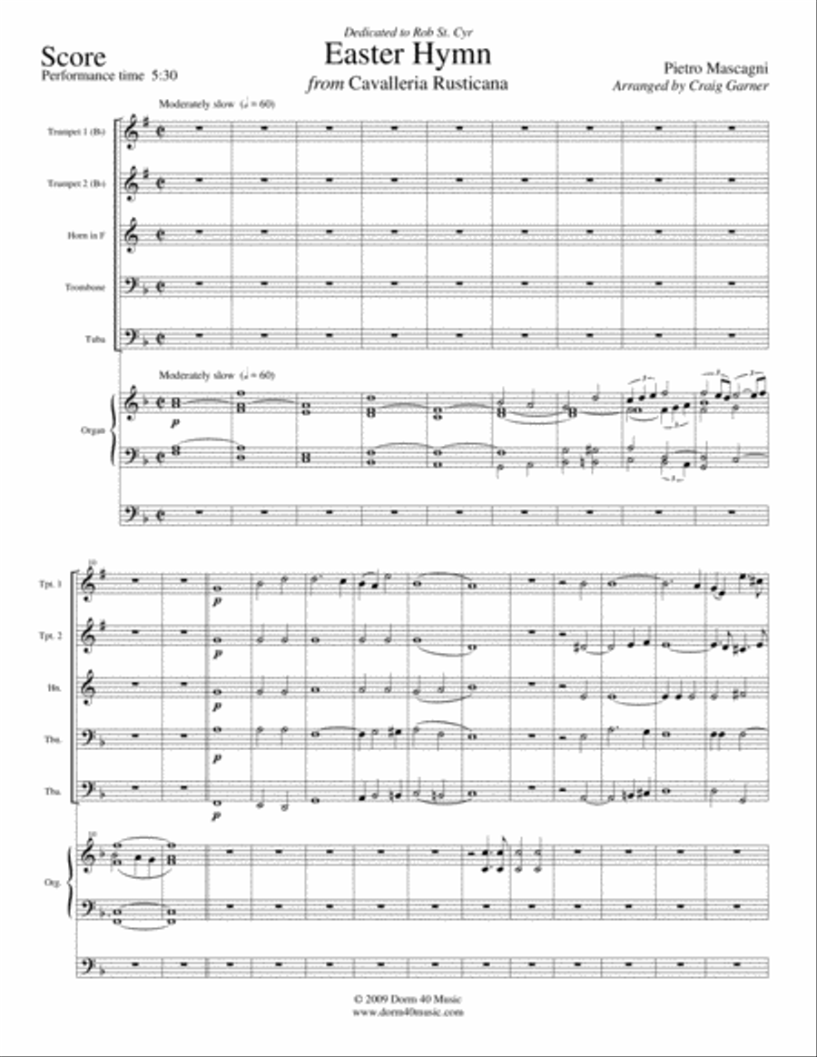 Easter Hymn, from 