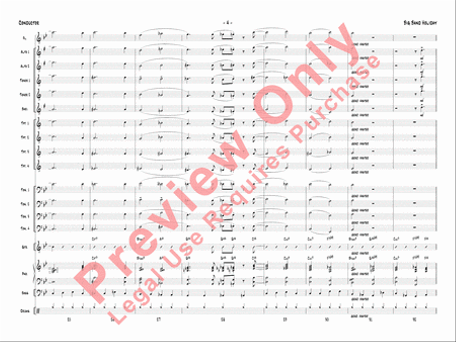 Big Band Holiday Jazz Ensemble scores gallery preview page 7