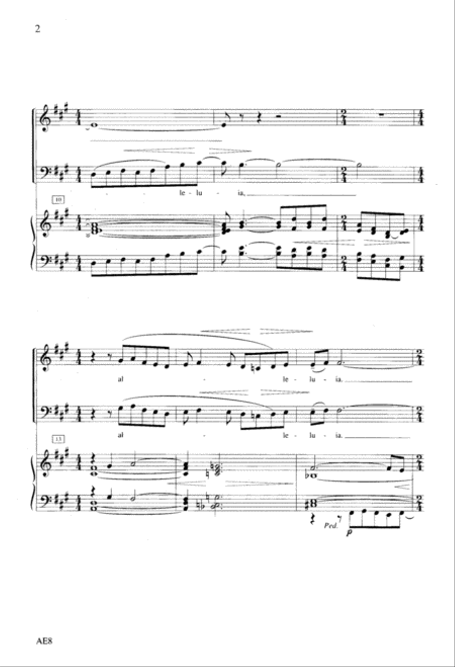 Spiritus Domini 4-Part scores gallery preview page 3