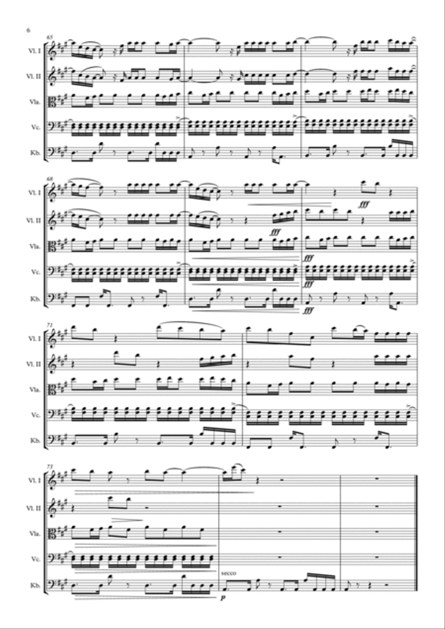 Halo Halo Cello scores gallery preview page 6