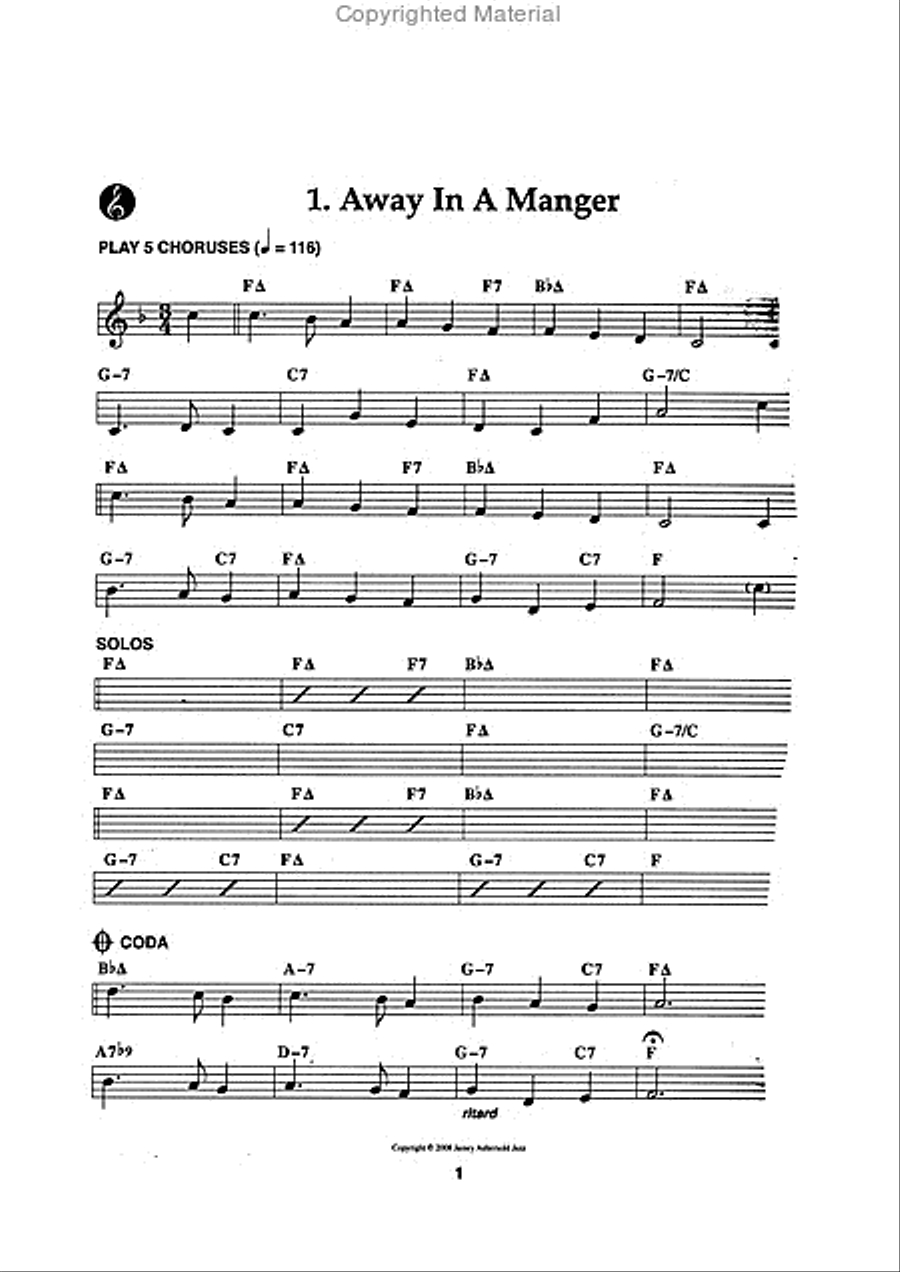 Volume 125 - Christmas Carol Classics Voice scores gallery preview page 2