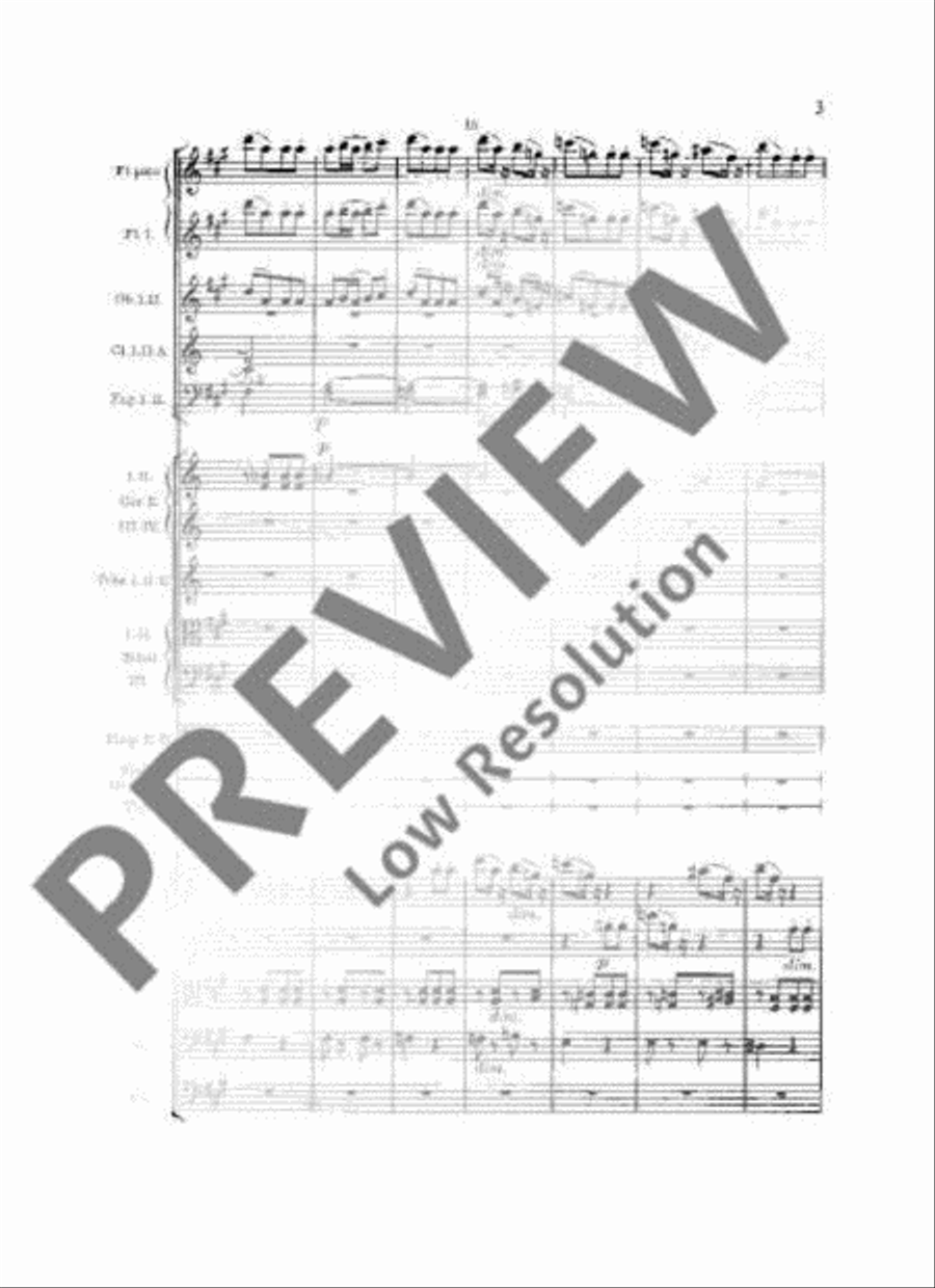 Slavonic Dances Orchestra scores gallery preview page 6
