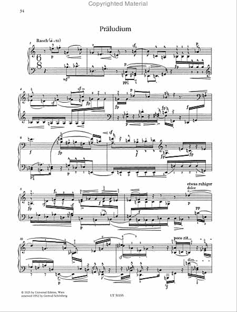 Selected Piano Works Chamber Music scores gallery preview page 4