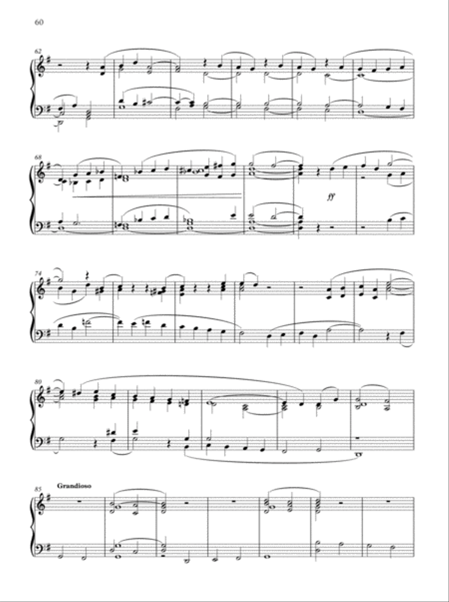 Oxford Book of Lent and Easter Organ Music for Manuals Organ Solo scores gallery preview page 60