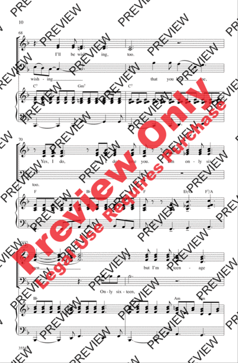We Love the '50s We Love the '50s 3-Part scores gallery preview page 10
