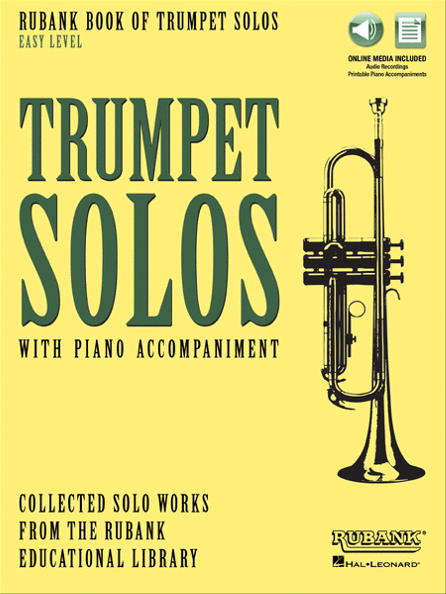 Rubank Book of Trumpet Solos – Easy Level Trumpet Solo scores gallery preview page 1