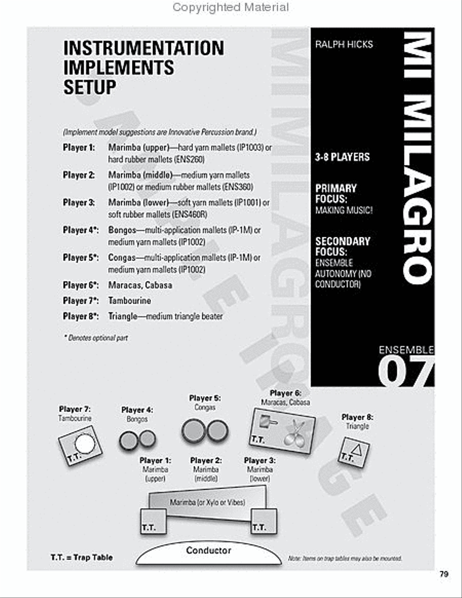 Beyond Basic Percussion Percussion scores gallery preview page 72