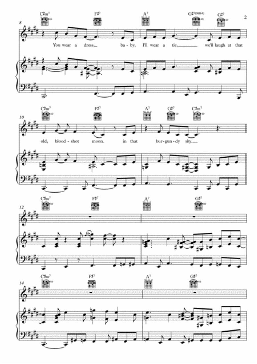 New Coat Of Paint New Coat Of Paint Voice scores gallery preview page 2