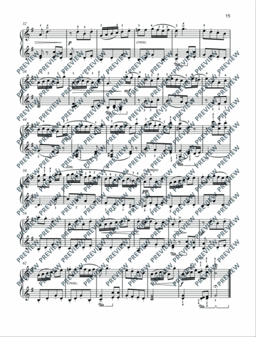 Children's Album & Children's Carnival Piano Solo scores gallery preview page 16