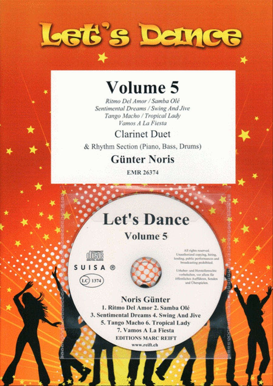 Let's Dance Volume 5 Clarinet Duet scores gallery preview page 1