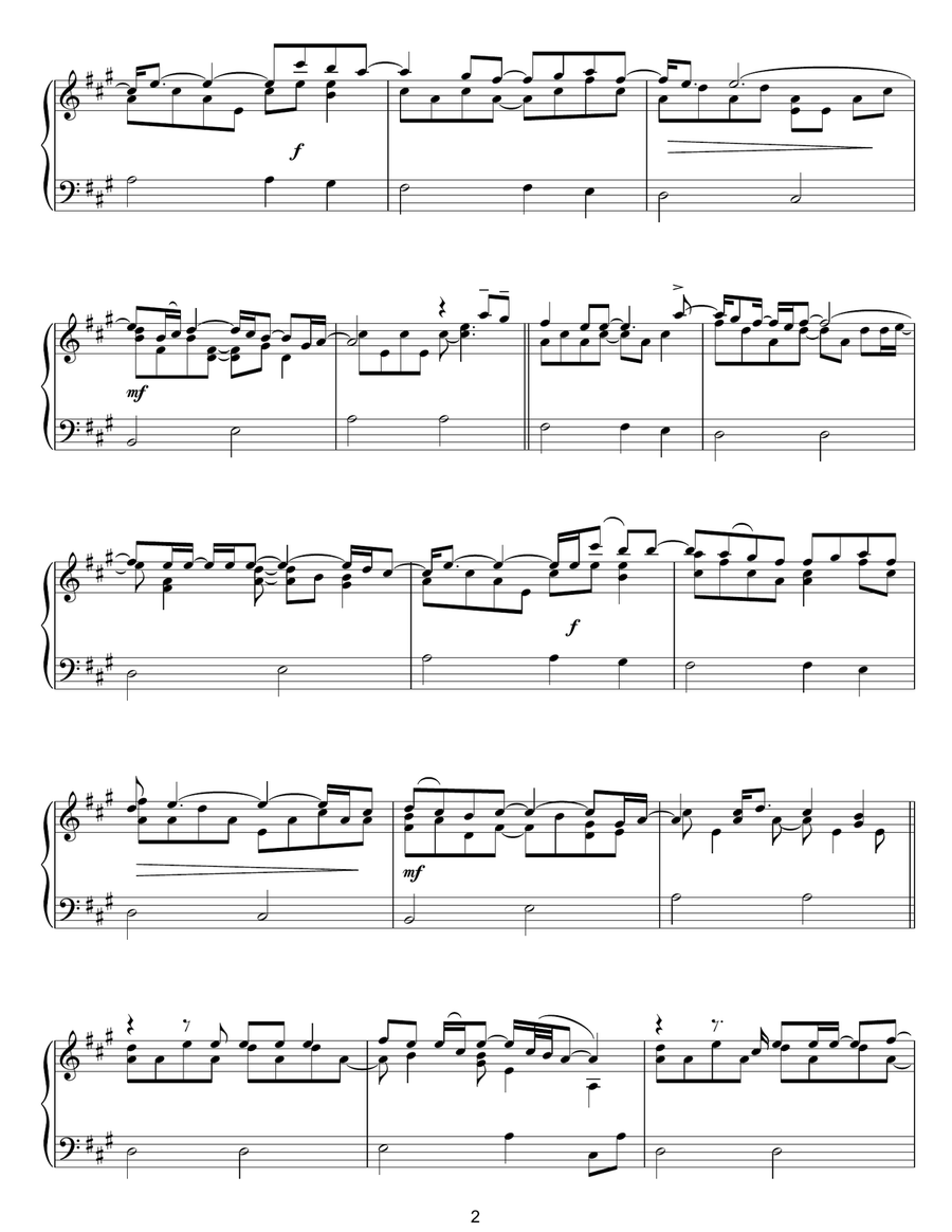 Fields Of Gold Piano Solo scores gallery preview page 2
